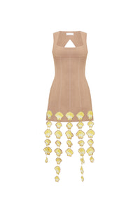 Dress with shells
