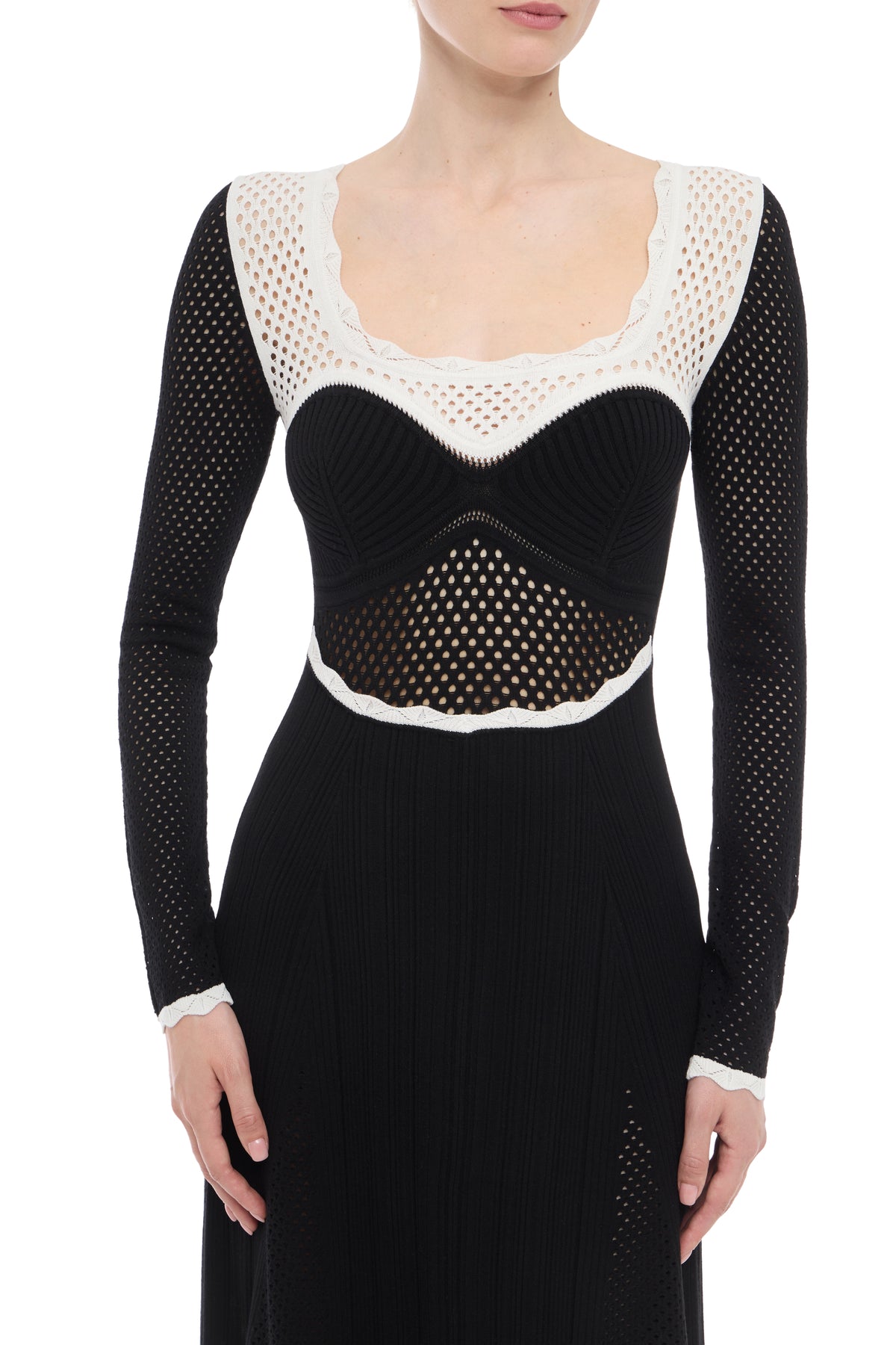 Knitted dress "Margarita"