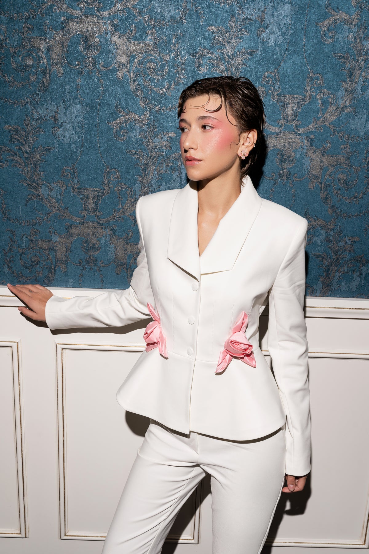 Jacket"White tea"
