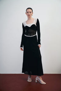 Knitted dress "Margarita"