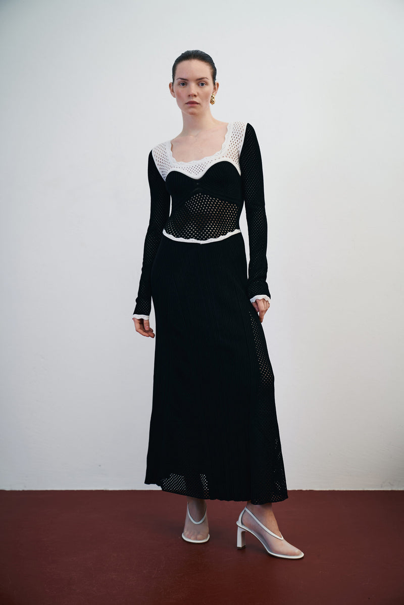 Knitted dress "Margarita"