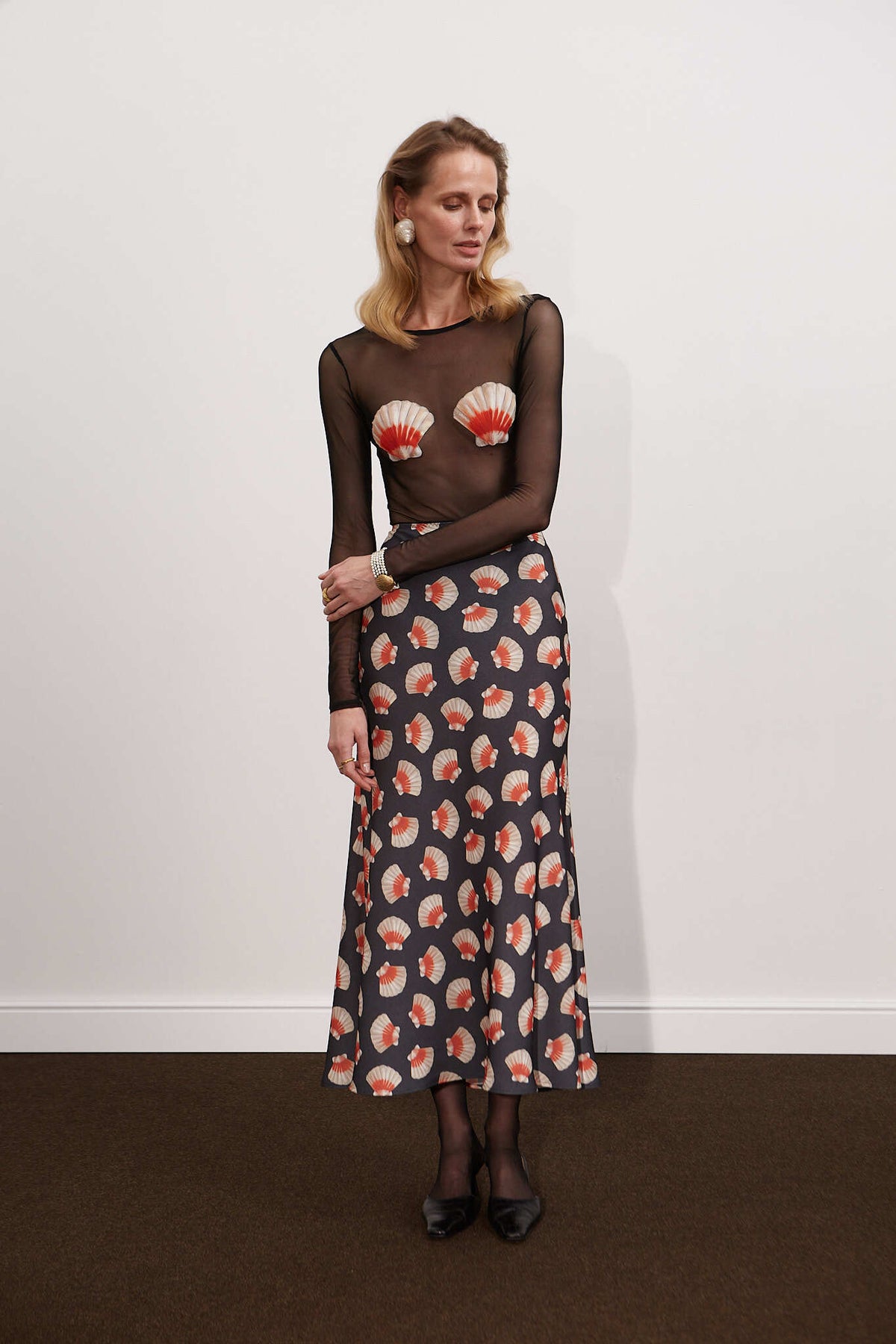 Skirt "Red Shell"