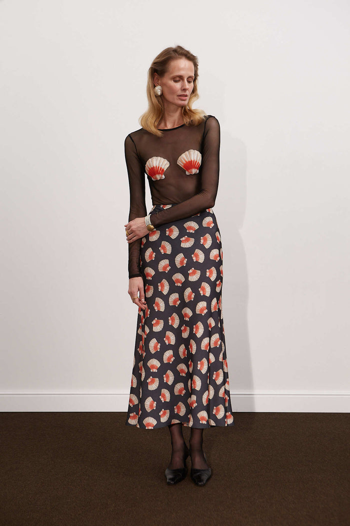 Skirt "Red Shell"