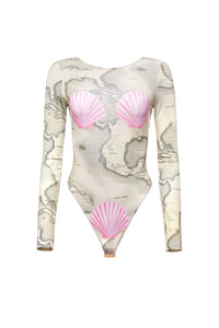 Bodysuit "The map"