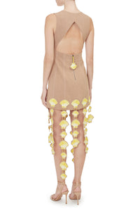 Dress with shells