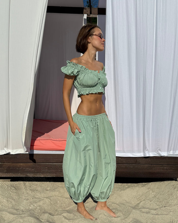 Ballon pants"Mint"