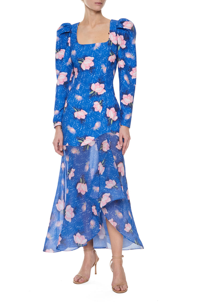Dress "Midnight bloom"