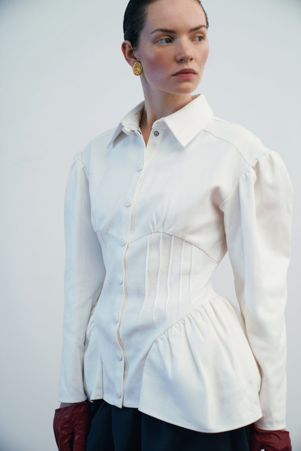 Blouse "White Tide"