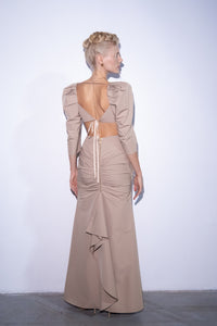 Cropped top "Cloud bloom"